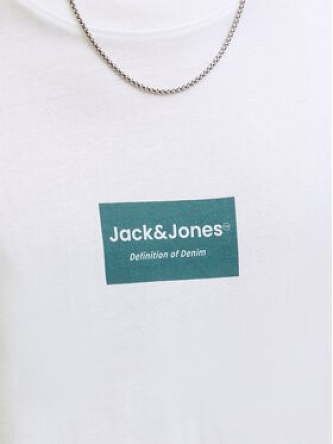 Jack & Jones T-Shirt Frank 12288092 Biały Relaxed Fit