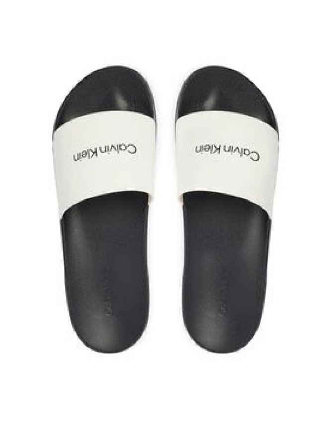 Calvin Klein Klapki Ess Slide Monobrand Cv HM0HM02107 Biały
