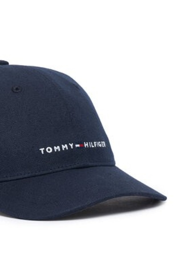 Tommy Hilfiger Czapka z daszkiem Th Foundation Soft AM0AM14511 Granatowy