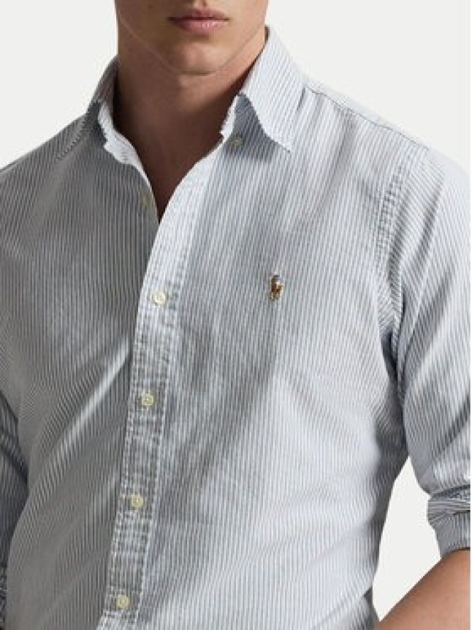 Polo Ralph Lauren Koszula 710953704501 Błękitny Custom Fit