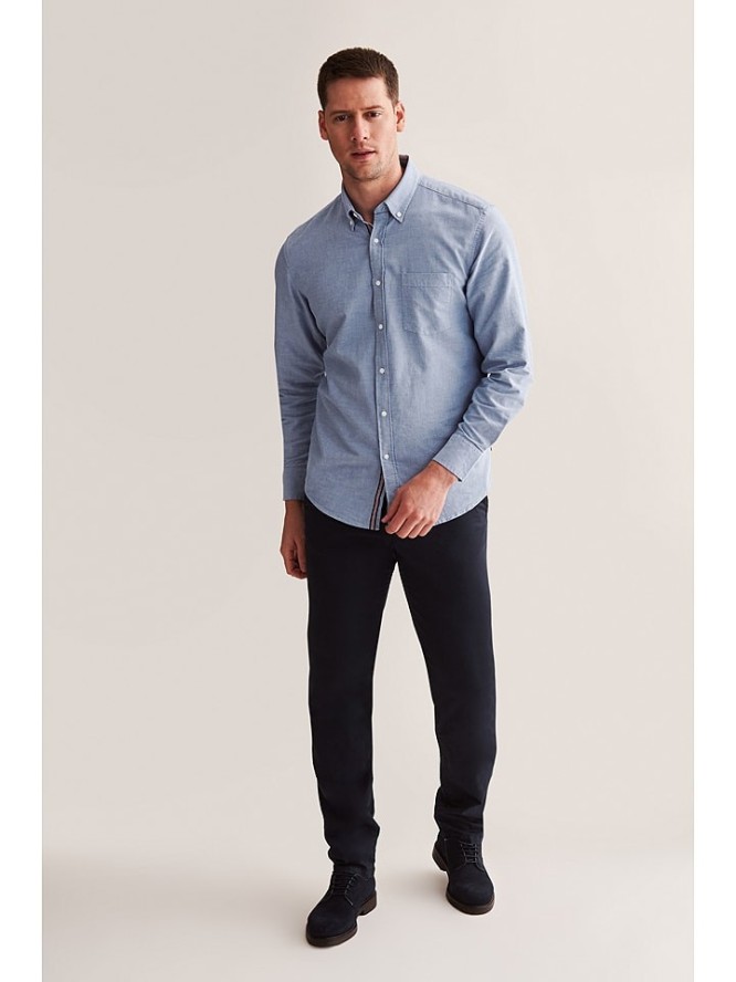 TATUUM Spodnie w kolorze granatowym rozmiar: 36