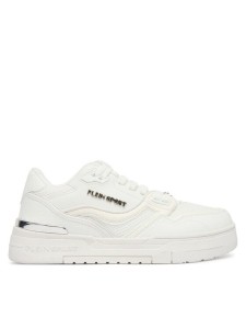 Plein Sport Sneakersy SAFS USC0845 STE003N Biały