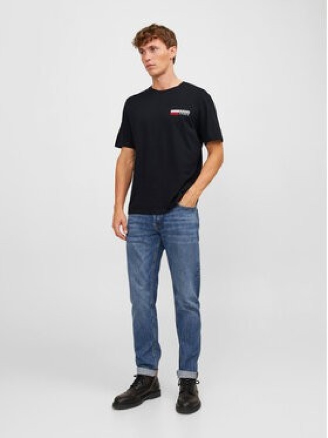 Jack & Jones T-Shirt Corp 12233999 Czarny Standard Fit