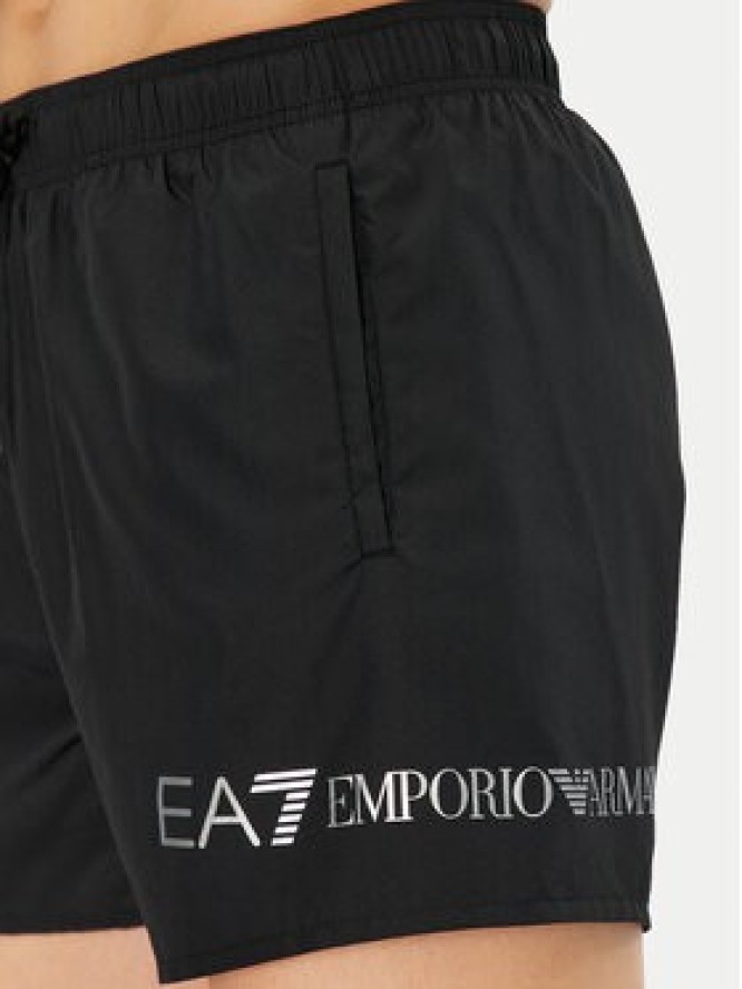 EA7 Emporio Armani Szorty kąpielowe 7M000519 AF13049 MC026 Czarny Regular Fit