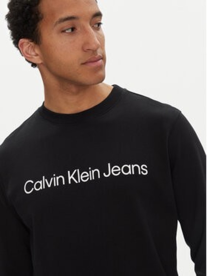 Calvin Klein Jeans Bluza J30J322549 Czarny Regular Fit