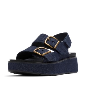 Sandales FitFlop Gen-FF Max Buckle Denim à bride arrière