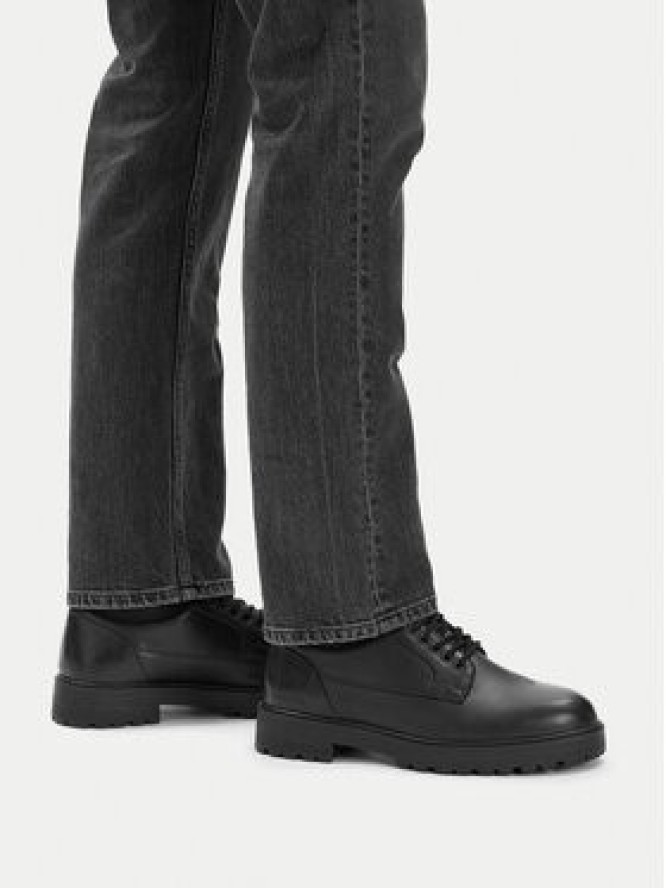 Badura Półbuty EO-ANTON-01 MI08 Czarny