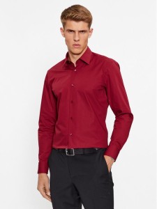 Boss Koszula H-Hank-Kent-C1-214 50469345 Czerwony Slim Fit