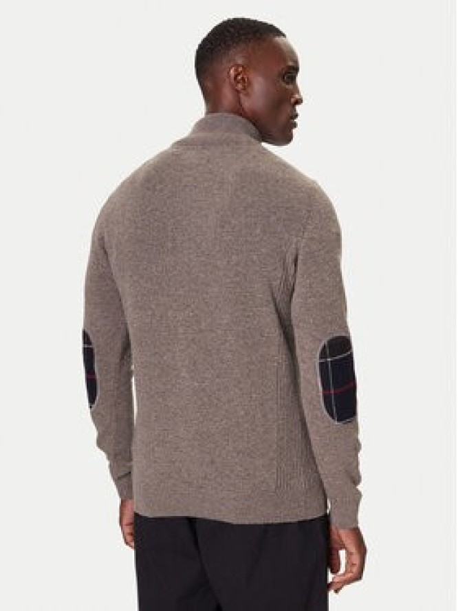 Barbour Sweter Holden MKN0837OL76 Zielony Regular Fit