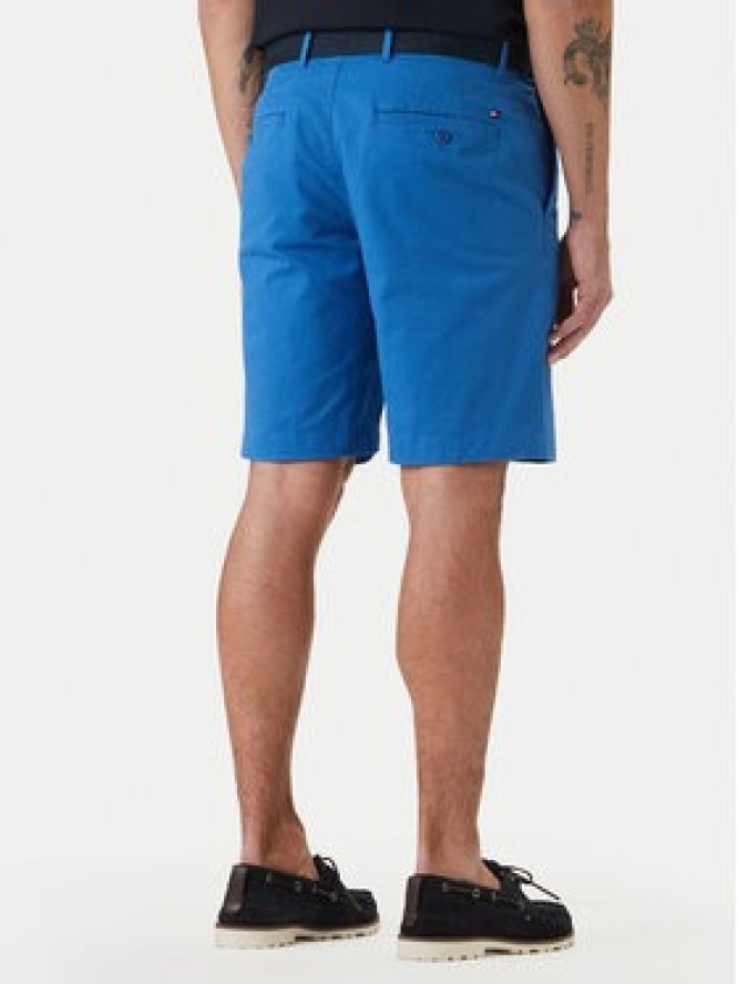 Tommy Hilfiger Komplet szorty i pasek Denton MW0MW42349 Niebieski Slim Fit