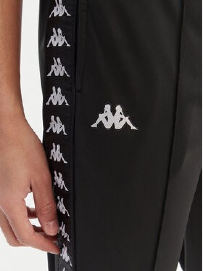 Kappa Spodnie dresowe Banda Rastoria 303KUC0 Czarny Slim Fit