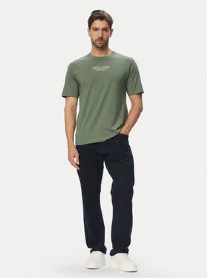 Jack & Jones T-Shirt Bluarchie 12217167 Szary Regular Fit