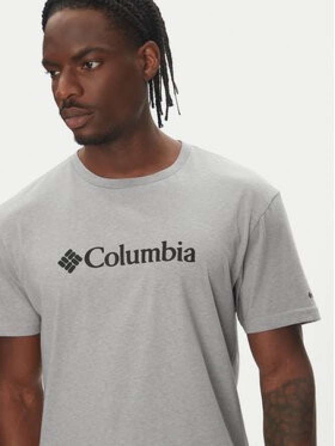 Columbia T-Shirt CSC Basic Logo EM2180 Szary Regular Fit