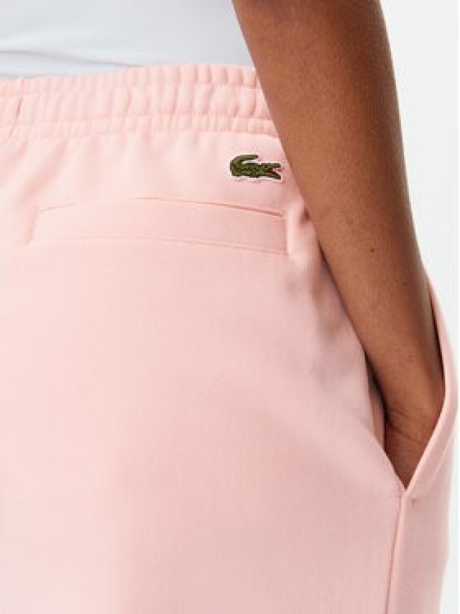 Lacoste Szorty sportowe Unisex GH0990 Różowy Regular Fit