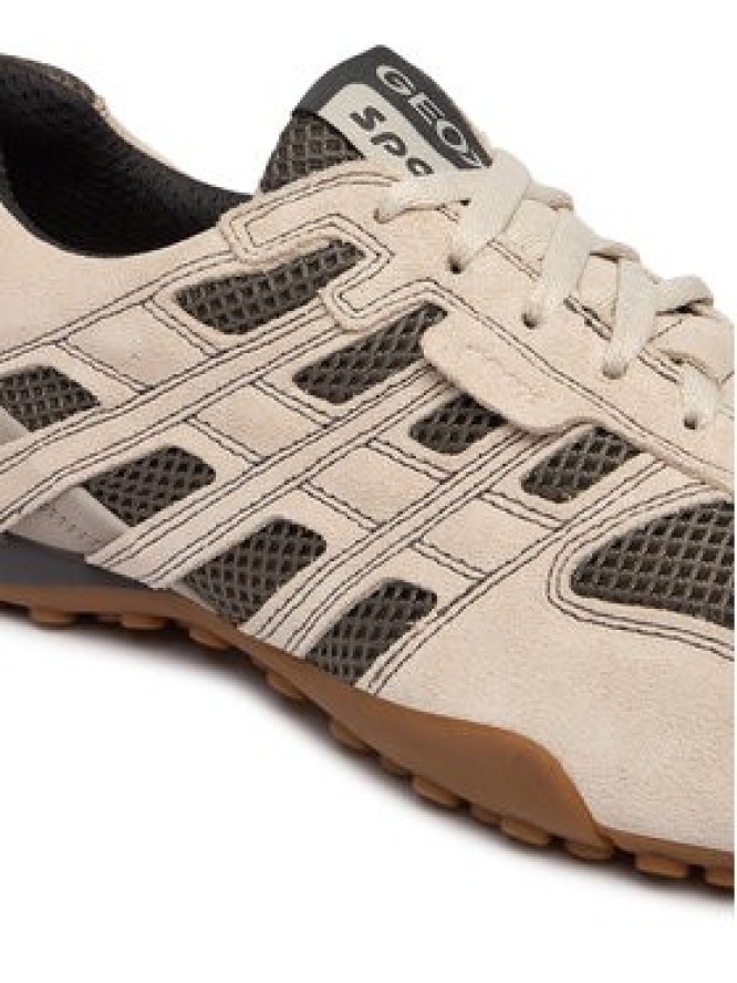 Geox Sneakersy U Snake Original U55MNA 02214 C5V9F Beżowy