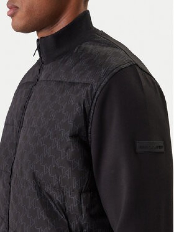 KARL LAGERFELD Kurtka bomber 505061 561527 Czarny Regular Fit