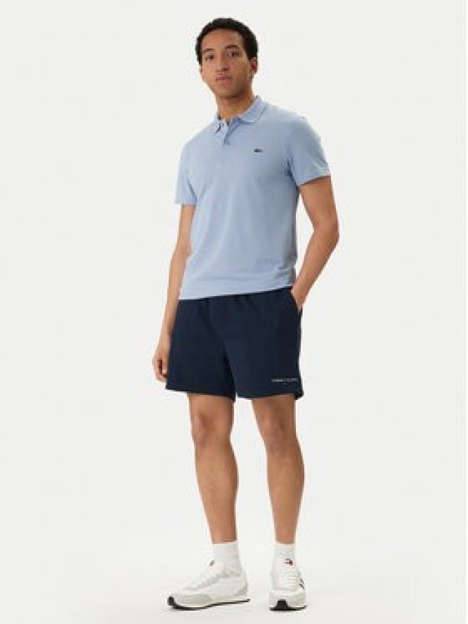 Tommy Jeans Szorty sportowe Contrast Linear DM0DM22697 Granatowy Regular Fit