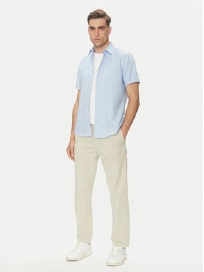 BOSS Koszula Rash_2 50537332 Błękitny Regular Fit