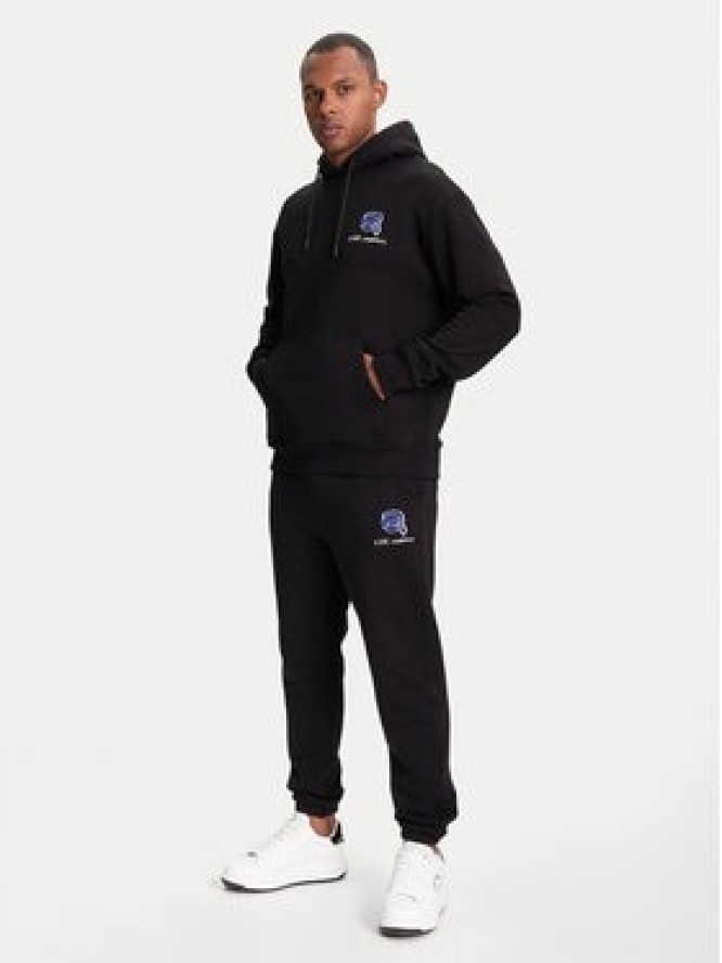 KARL LAGERFELD Bluza 705111 553904 Czarny Loose Fit