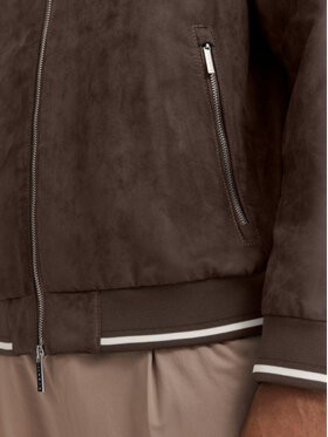 Bugatti Bluza 777300-71018 D Brązowy Regular Fit