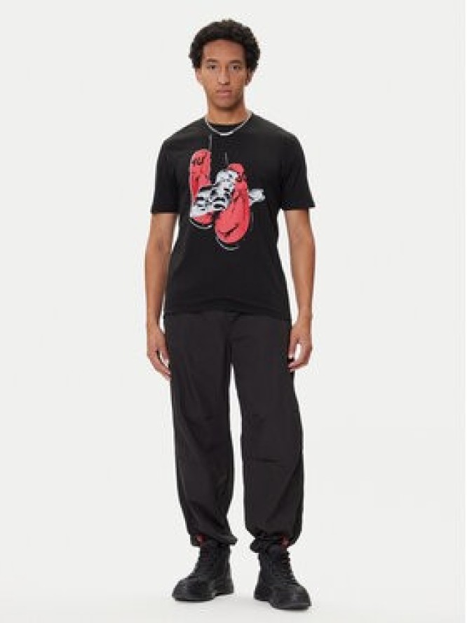 HUGO T-Shirt Diboxer 50542560 Czarny Regular Fit