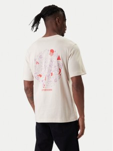 Jack & Jones T-Shirt Spongebob 12286631 Beżowy Relaxed Fit