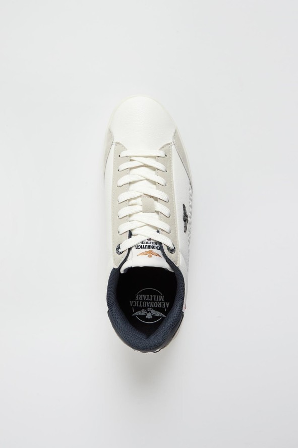 Sneakersy męskie skórzane AERONAUTICA MILITARE