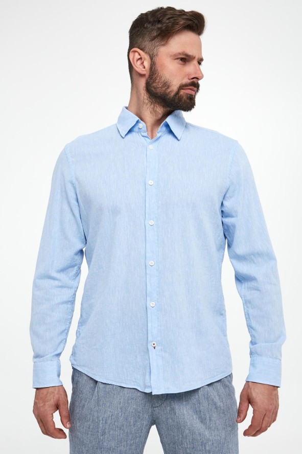 Koszula męska lniana Hanson JOOP! JEANS