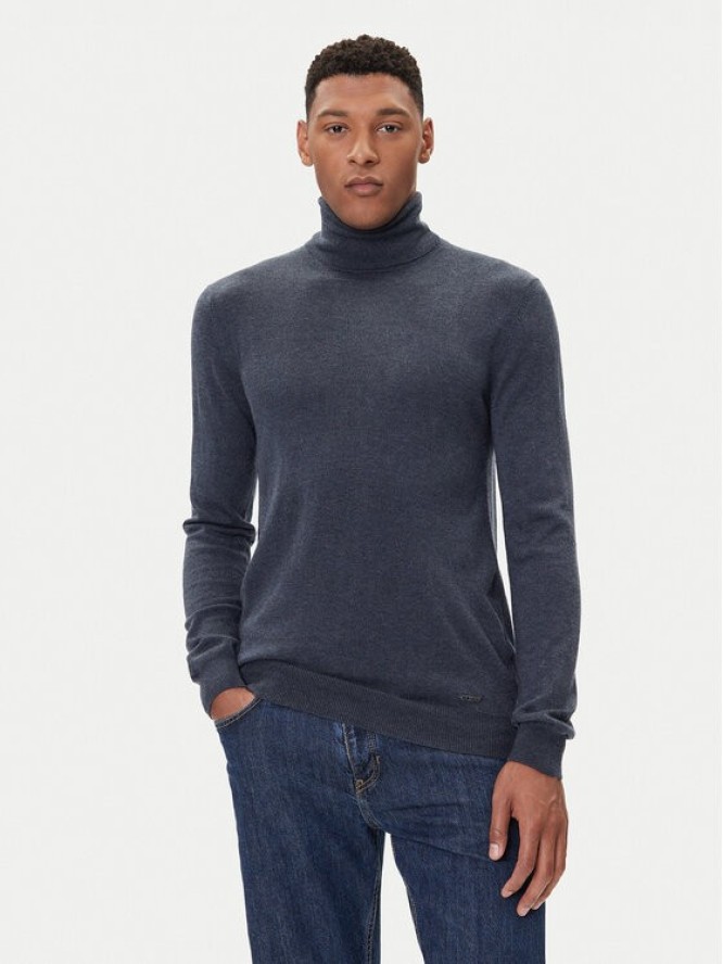 Guess Golf M5BR09 Z0432 Granatowy Regular Fit