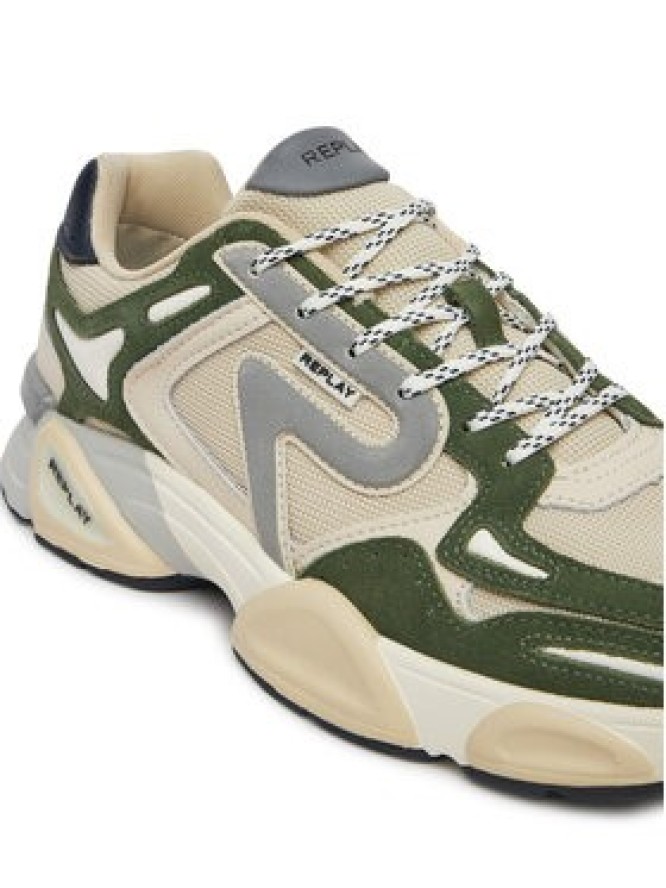 REPLAY Sneakersy GMS9M .000.C0008T Zielony
