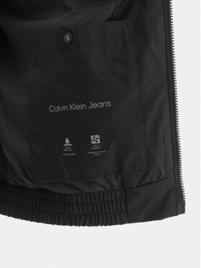 Calvin Klein Jeans Kurtka przejściowa Harrington LV04RF520G Czarny Regular Fit