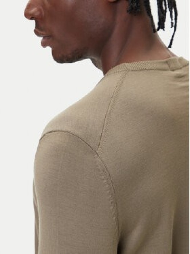 BOSS Sweter Baram-L 50476363 Brązowy Regular Fit