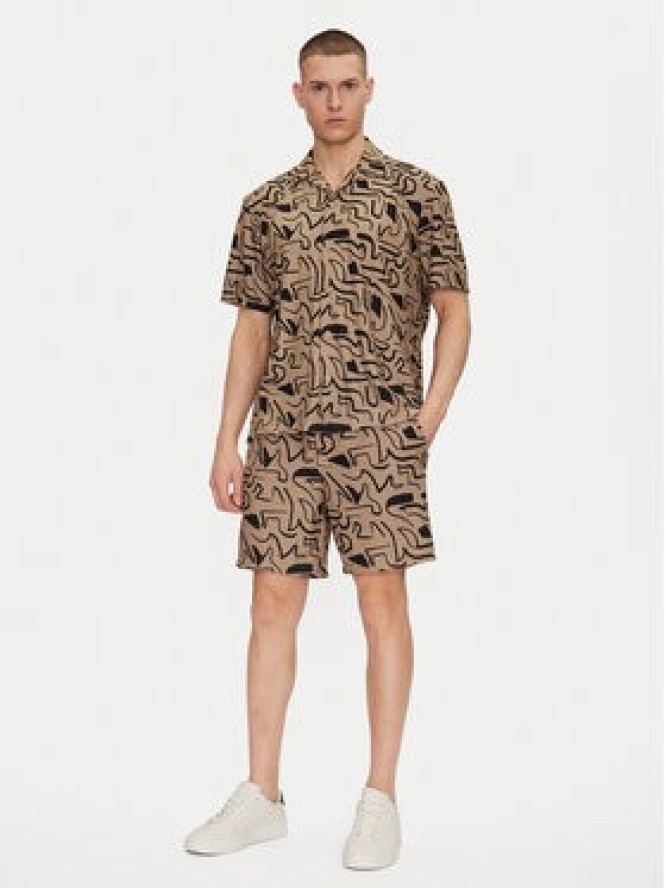 Only & Sons Koszula Kari 22033511 Beżowy Relaxed Fit