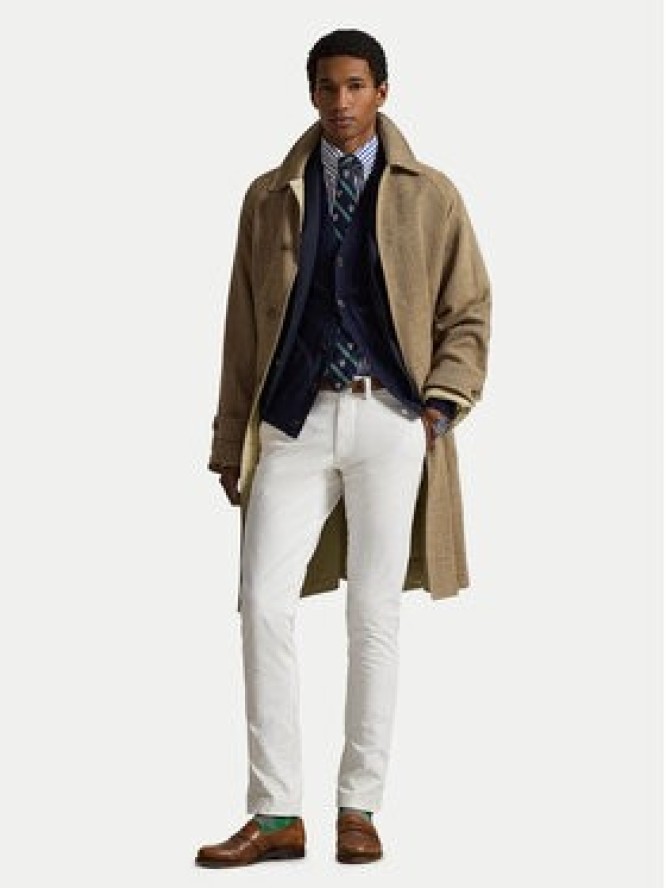 Polo Ralph Lauren Chinosy 710704176055 Biały Slim Fit
