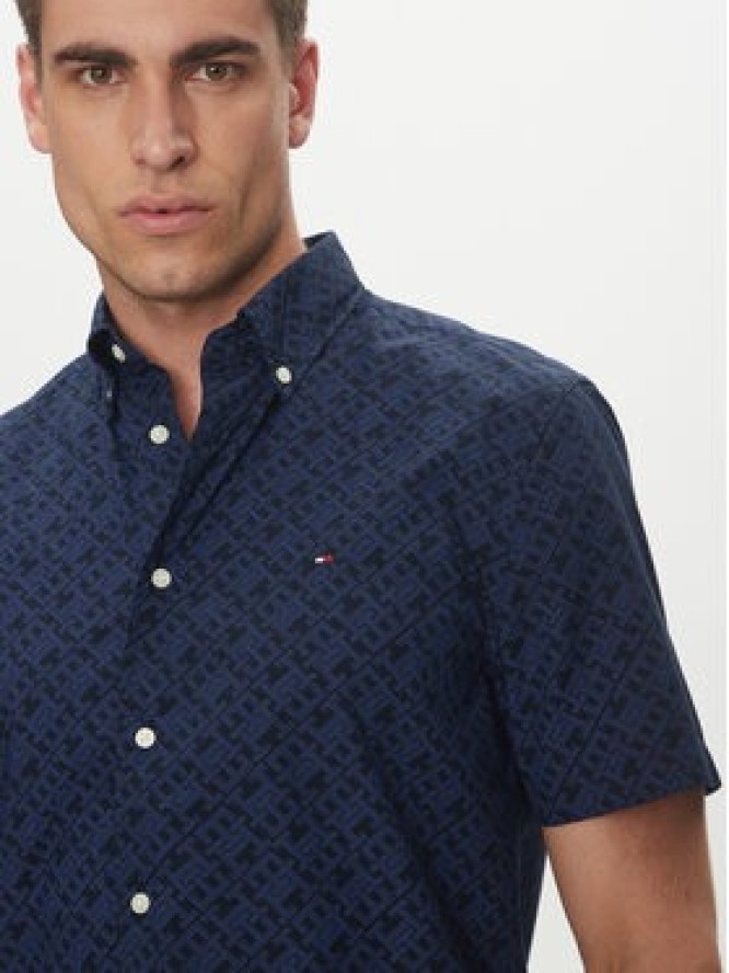 Tommy Hilfiger Koszula MW0MW38954 Granatowy Regular Fit