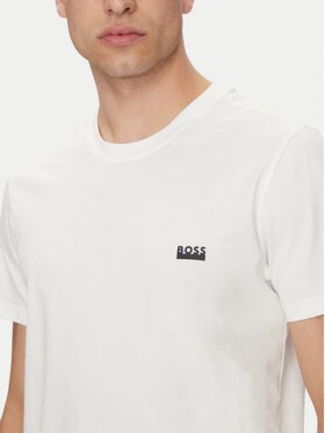 BOSS T-Shirt 50531401 Beżowy Regular Fit