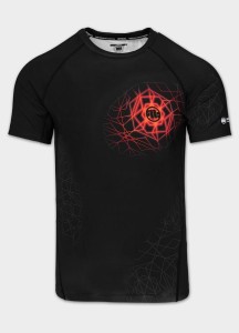 Rashguard męski krótki PITBULL koszulka techniczna treningowa męska RAY