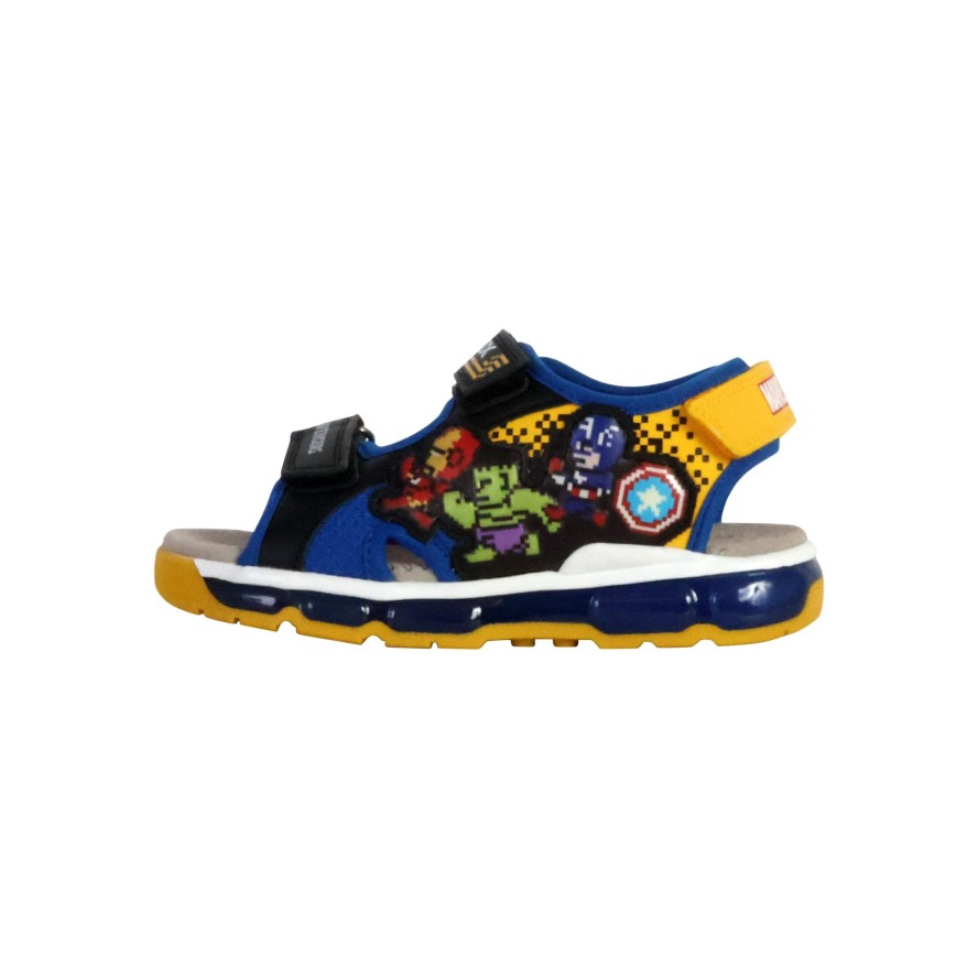 Sandały GEOX J SANDAL ANDROID BOY Niebieski