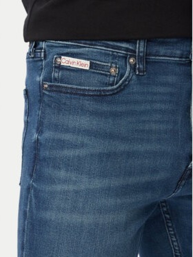 Calvin Klein Jeans Jeansy LV04RG794G Niebieski Skinny Fit