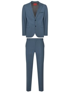 HUGO Garnitur Arti-Hesten253X 50544524 Niebieski Extra Slim Fit