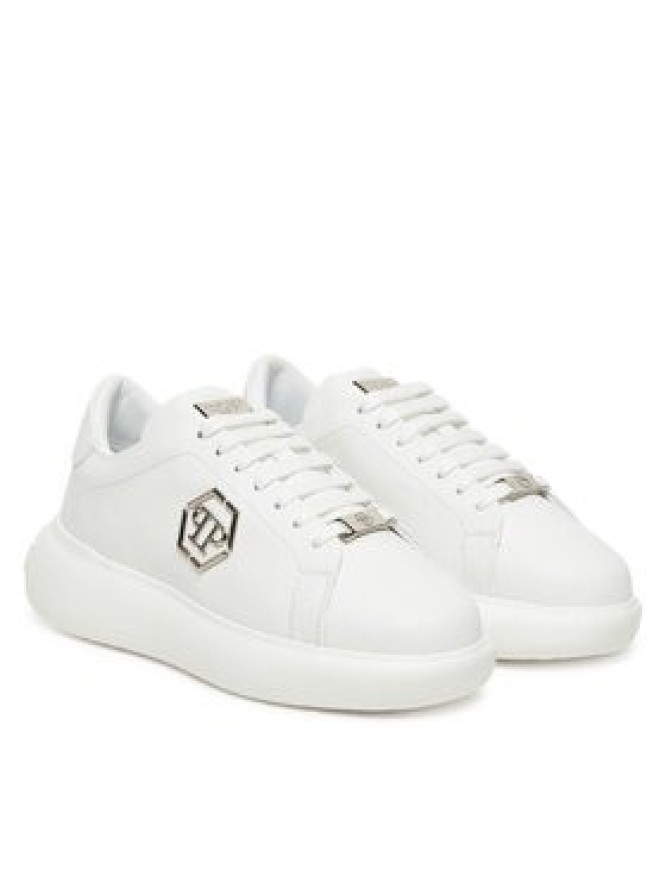 PHILIPP PLEIN Sneakersy FAES USC0804 PLE075N Biały