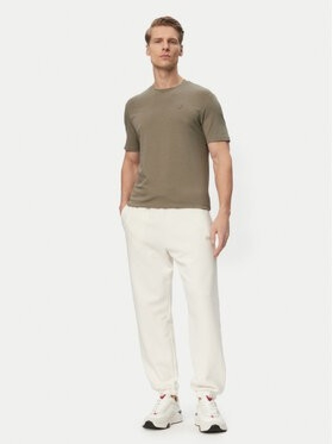 Guess T-Shirt Z2YI12 JR06K Zielony Regular Fit