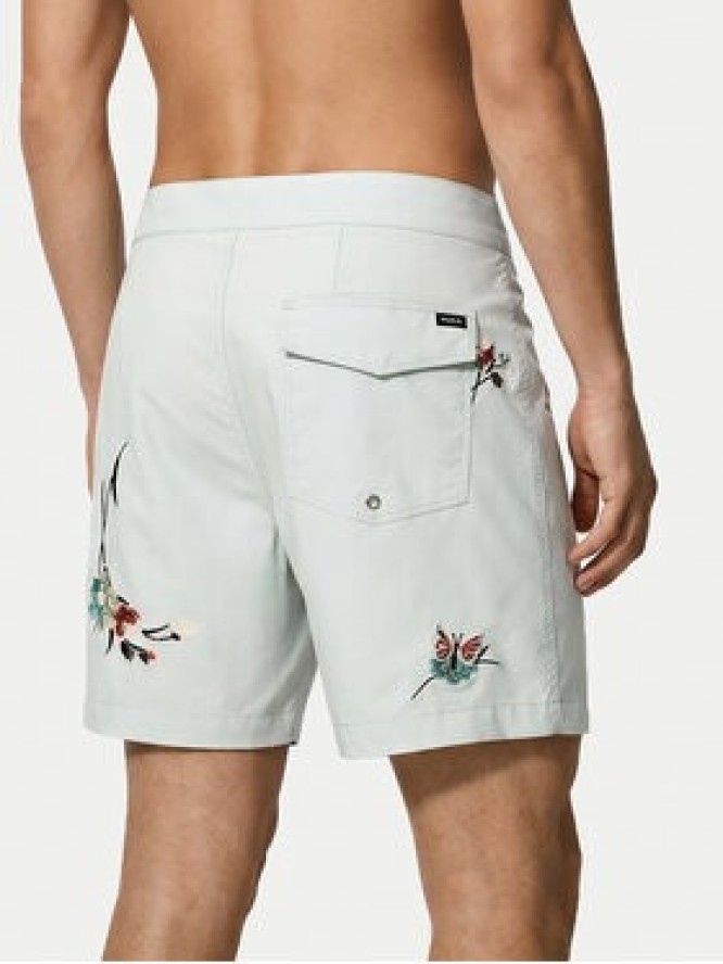 RVCA Szorty sportowe Anytime 23A081504 Zielony jasny Regular Fit