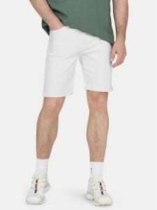 Only & Sons Szorty jeansowe Ply 22029297 Biały Regular Fit