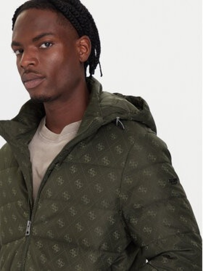 Guess Kurtka zimowa M5BL0B W2322 Khaki Relaxed Fit