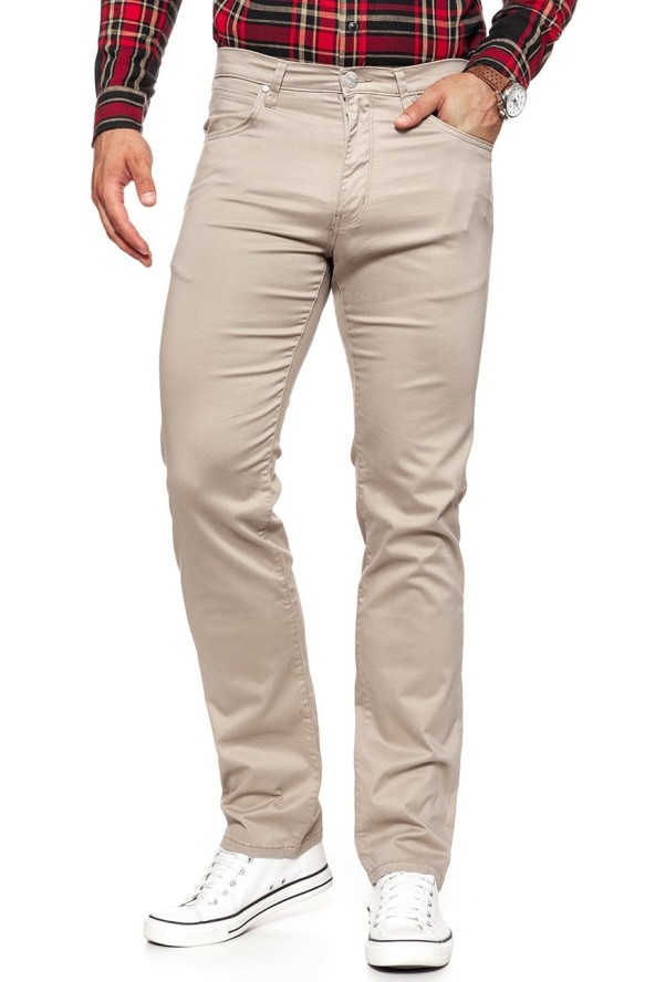 WRANGLER SPODNIE MĘSKIE ARIZONA DESERT TAUPE W12ORW227 112126446
