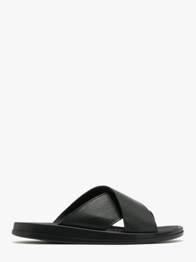 Czarne klapki męskie