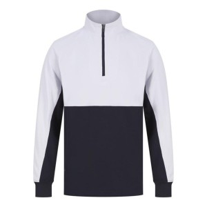 Męska Bluza Dresowa Z Zamkiem Błyskawicznym W Bloku Kolorystycznym