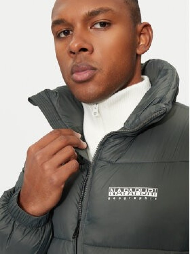 Napapijri Kurtka zimowa A-Suomi NP0A4GJF Zielony Regular Fit