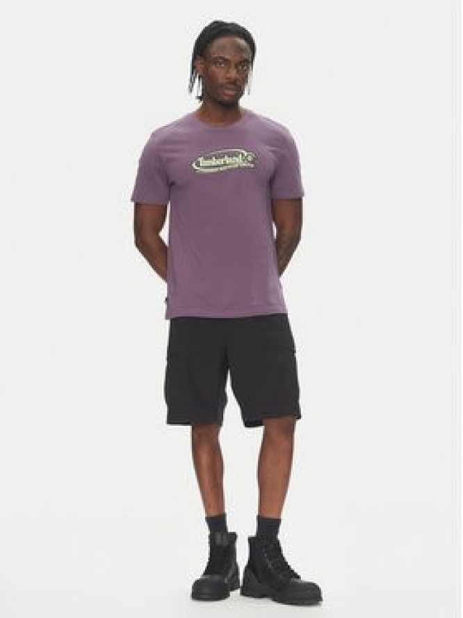 Timberland Szorty sportowe TB0A677F Czarny Regular Fit